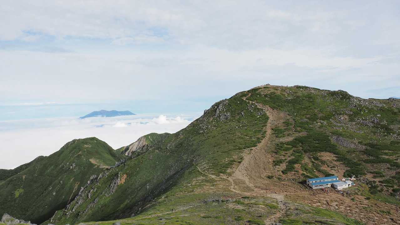 中央アルプス縦走（木曽駒ヶ岳〜空木岳） の写真 8
