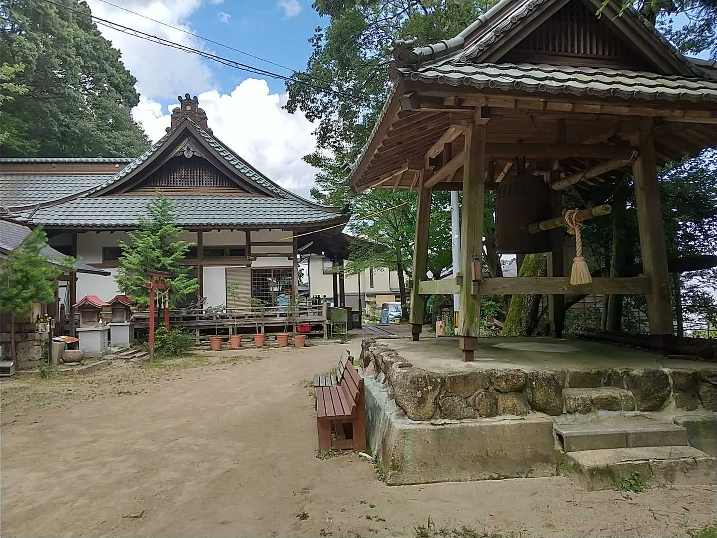 塩尾寺に無事下山 🙏