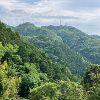 牛尾観音さんからの高塚山⛰️