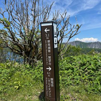 景色は全く撮らない、同行のおにぃさま。
なぜかこの標識？は何枚も撮ってた🤣