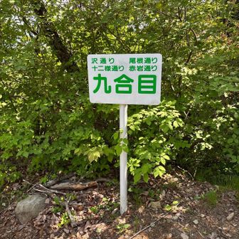 九合目