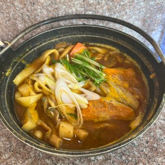 下山後は初ほうとう♡