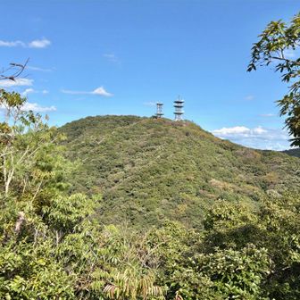 山頂を眺める

