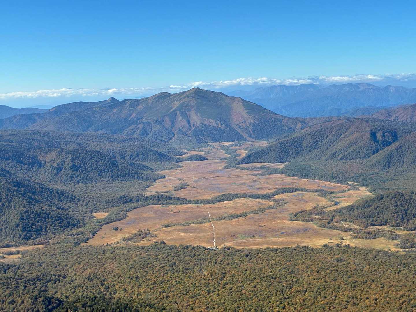 一ノ瀬バス停-尾瀬沼-燧ヶ岳-尾瀬ヶ原-至仏山-鳩待峠 縦走コースの写真