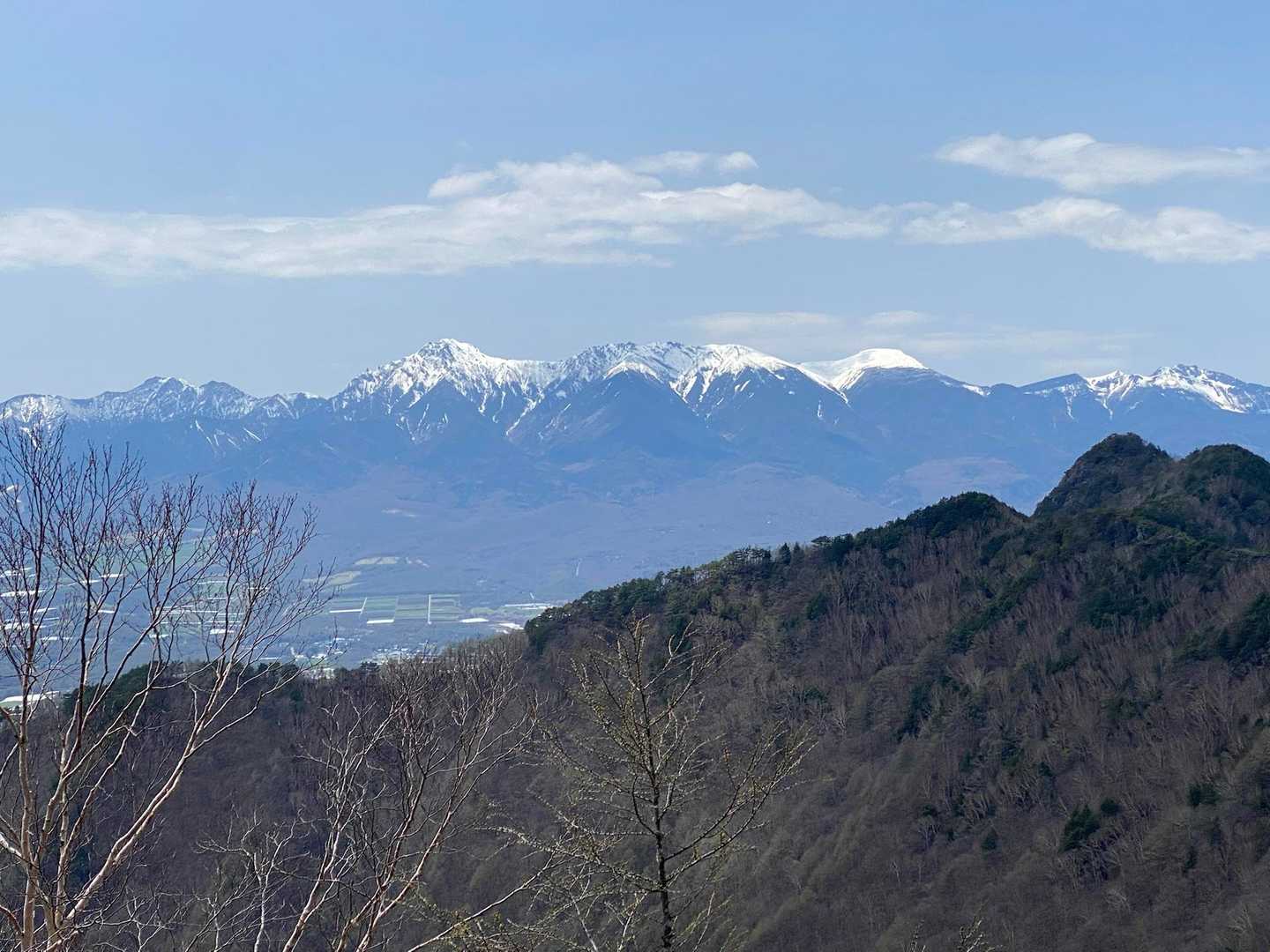 馬越峠-天狗山-垣越山-男山 縦走コースの写真