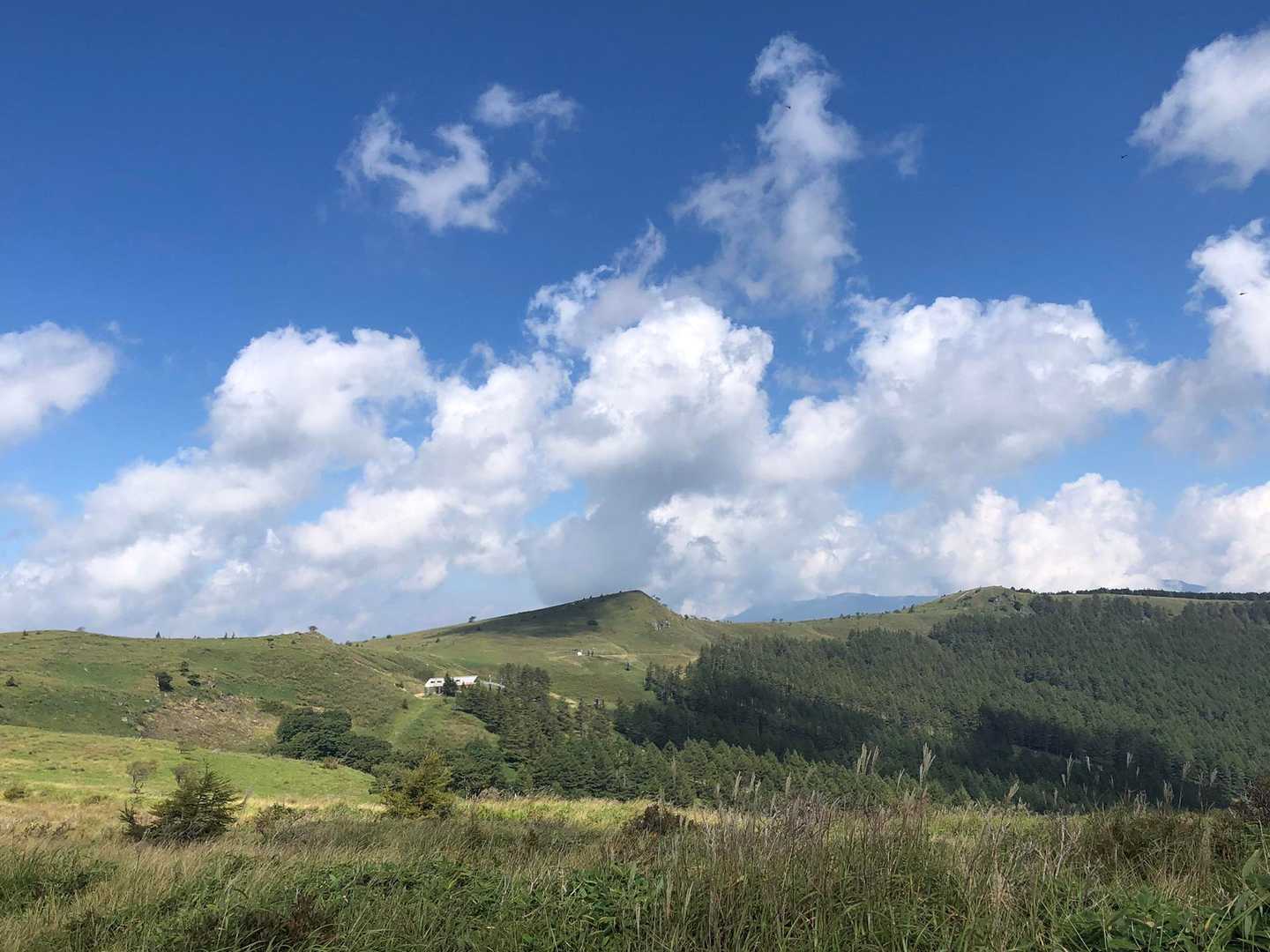 殿城山から戻ってくると、見える景色