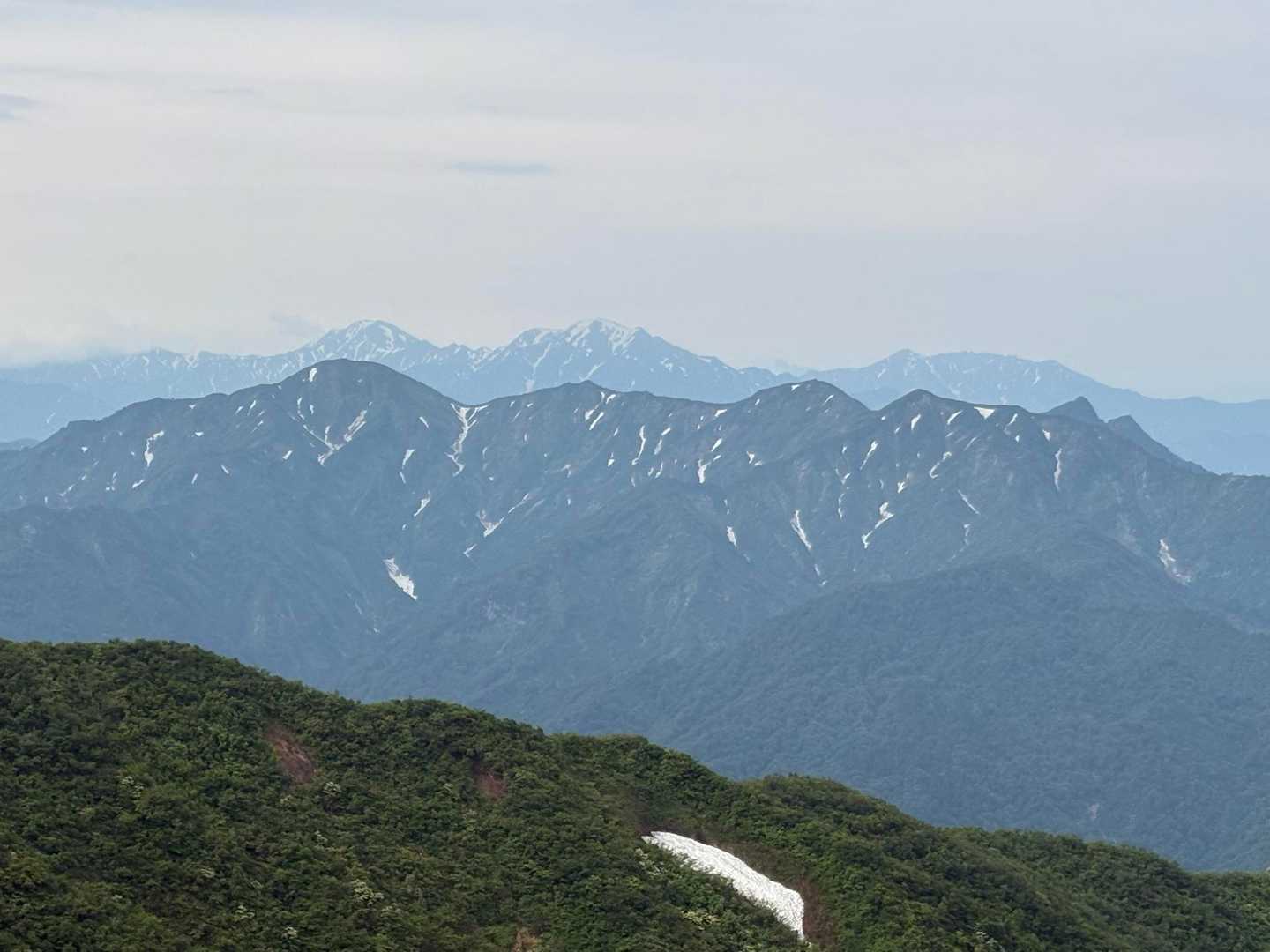 越後三山も良く見えます