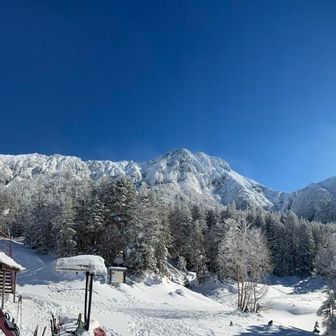 行者小屋着
綺麗なんだけどね、めっちゃ風強い
追記:ココは無風でした