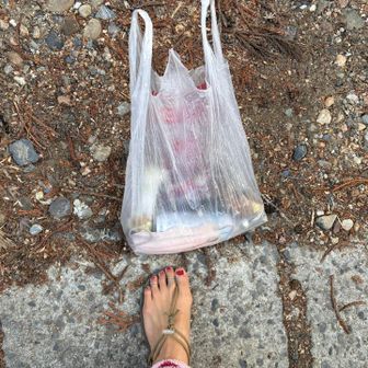 今日も徳を❗️
ワラーチの紐変えたよ😋