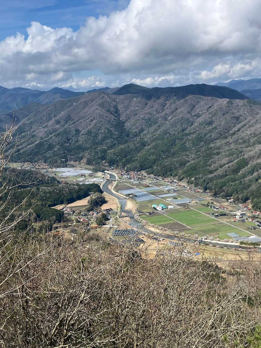 三篠川🏞️と田園風景😊