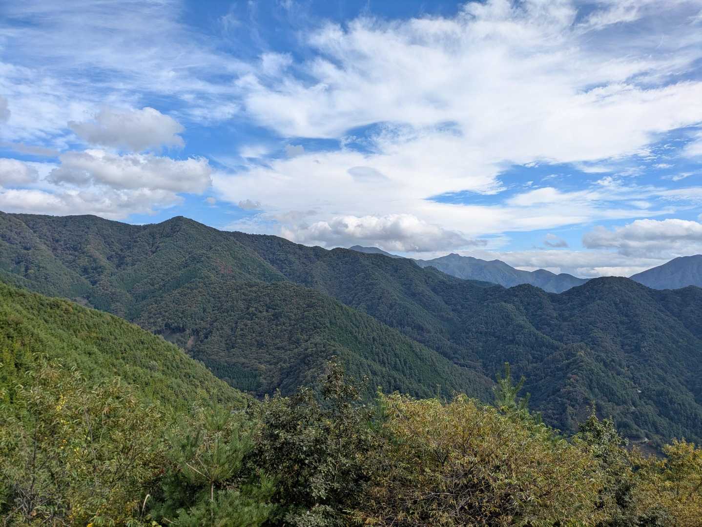 甲州高尾山-柏尾山-甲州高尾山登山口 縦走コースの写真