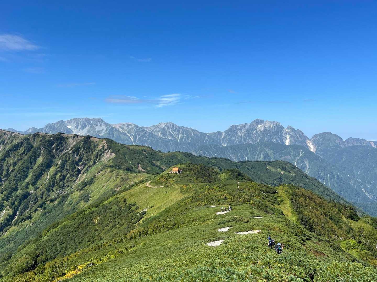 種池山荘のオレンジ屋根が可愛い🧡