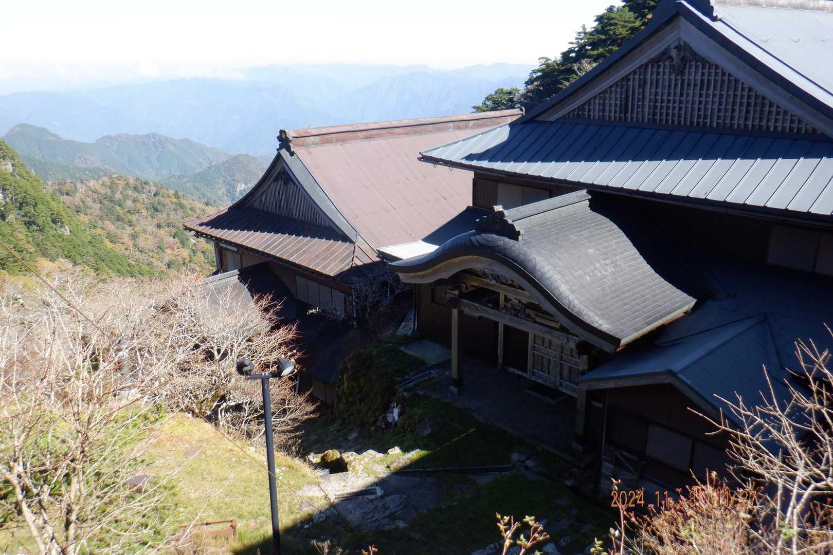 五番関-鍋冠行者堂跡-今宿跡-洞辻茶屋-山上ヶ岳 往復コースの写真
