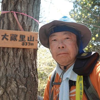 大蔵里山（おおぞうりやま）の西峰
