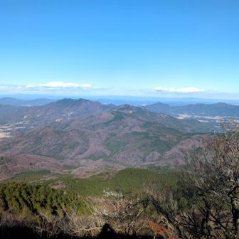筑波連山というのかしら
低山だけどこんもり山がある