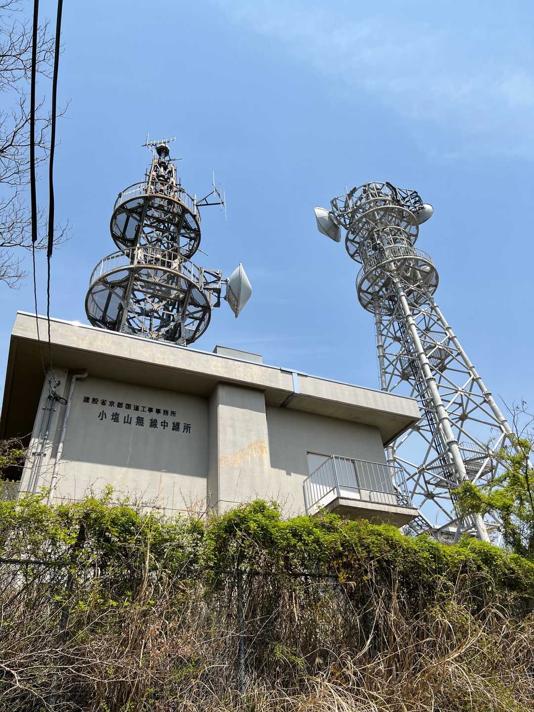 小塩山-大阪ガス無線中継所-御陵の谷 往復コースの写真