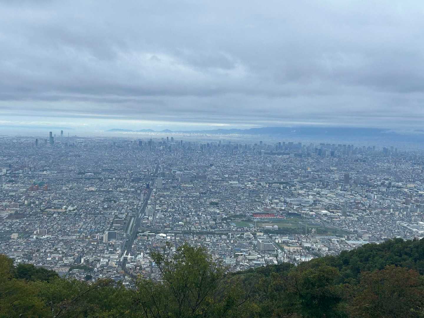 枚岡神社-タタラ山-暗峠-府民の森 森のレストハウス-天明 縦走コースの写真