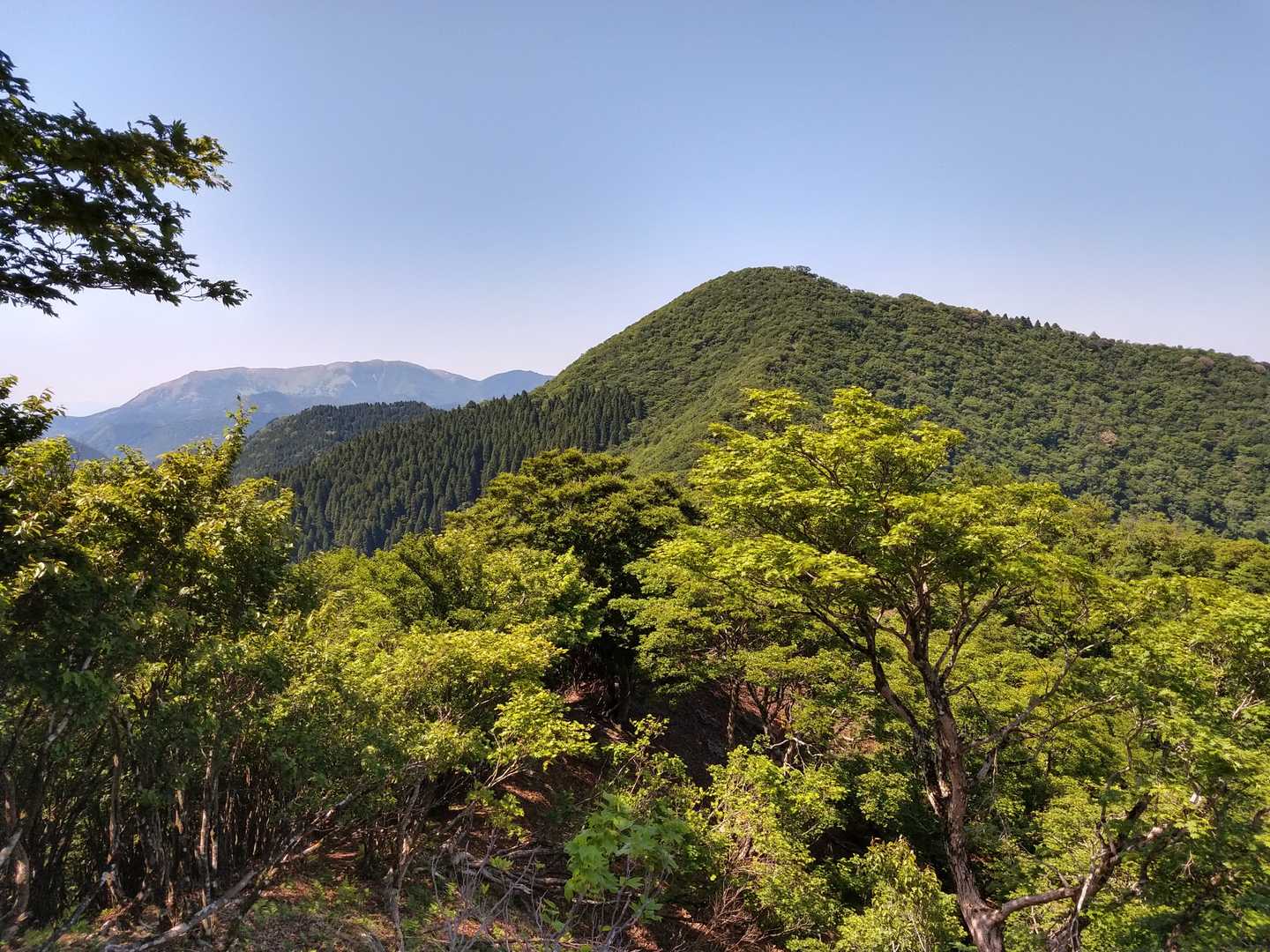 三国岳最高点。