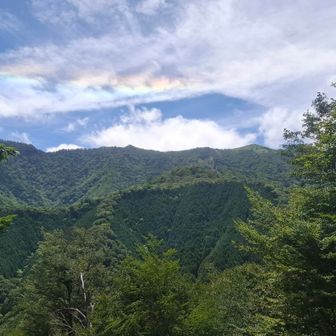 下ってると晴れだした…あるあるやな😅