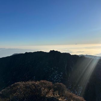 山頂まで1時間半くらいなので
ピストンすれば３時間弱でこの景色が
味わえるなら最高ですね😃