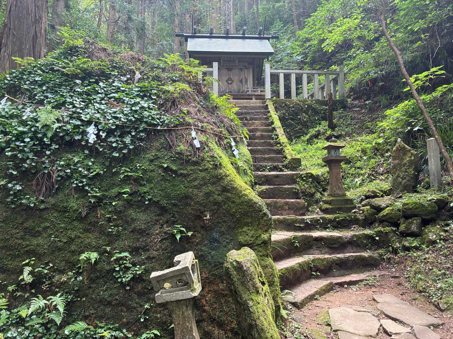 御岩山 往復コースの写真