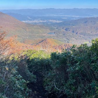 長い長い下山　足パンパン🦵