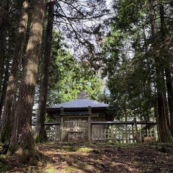 天祖神社、ここが天祖山の山頂でもある