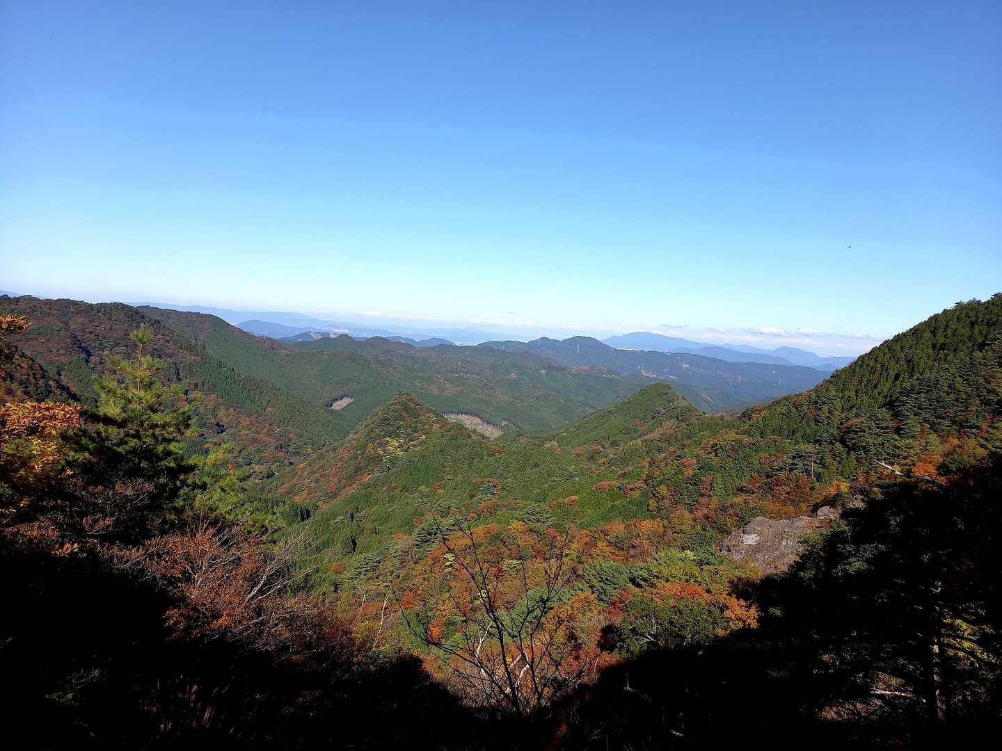 一ノ岳-大竿峠-犬ヶ岳 往復コースの写真