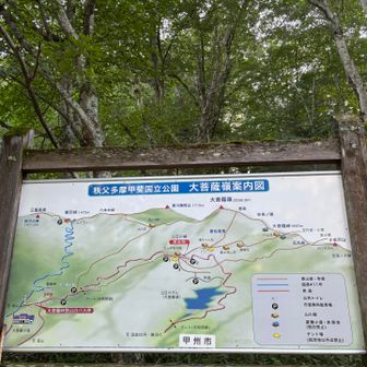 駐車場のところがすでに涼しい
