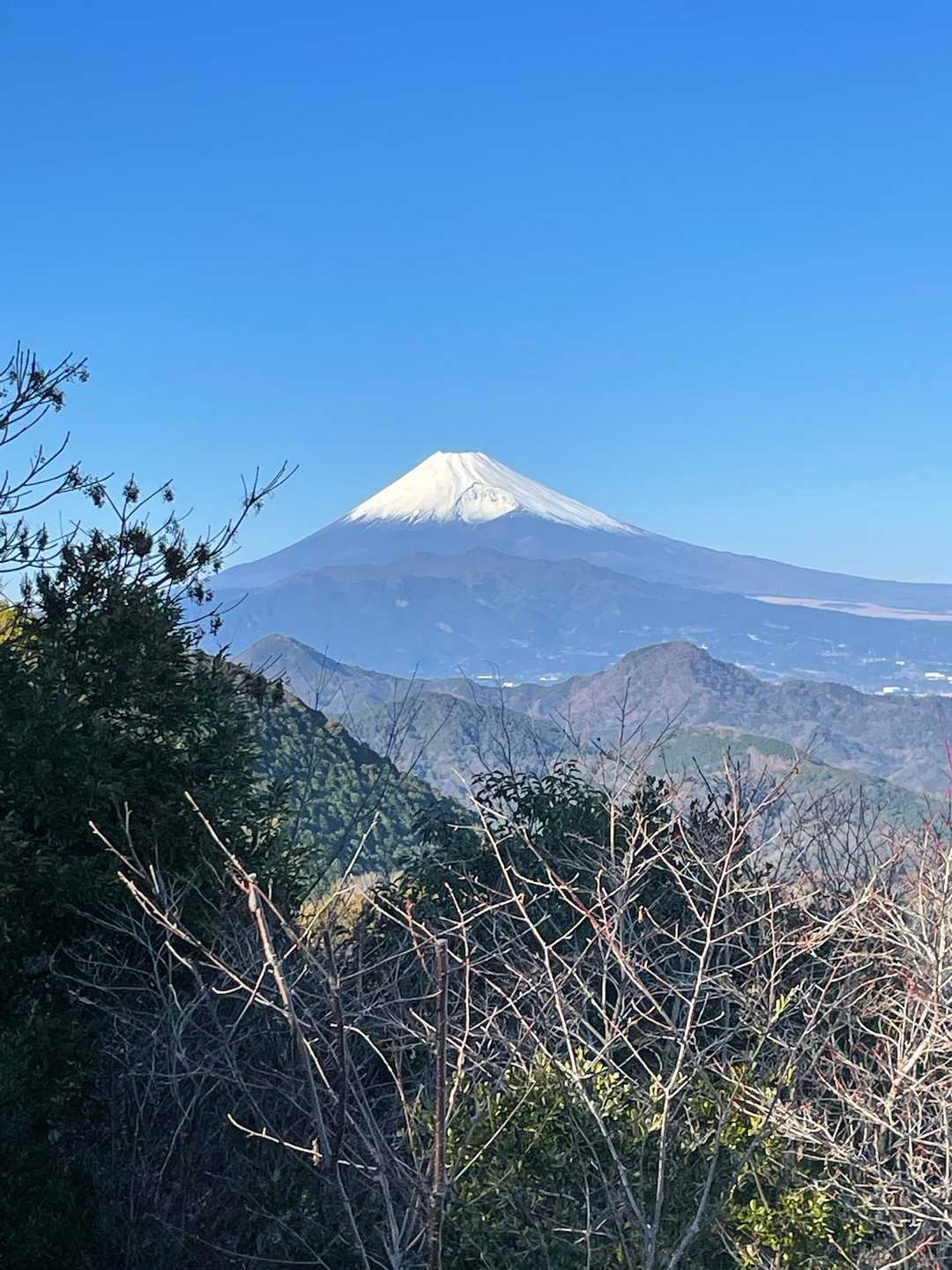 雲がない☺️今日は登山日和☺️