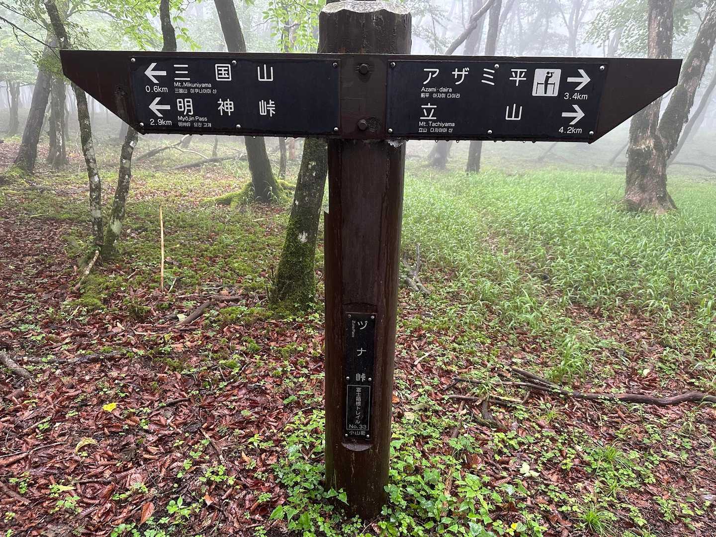 ヅナ峠。