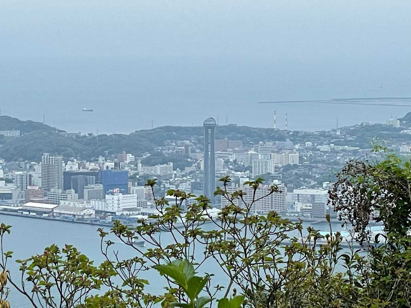 下関市の海峡ゆめタワー🗼が見える