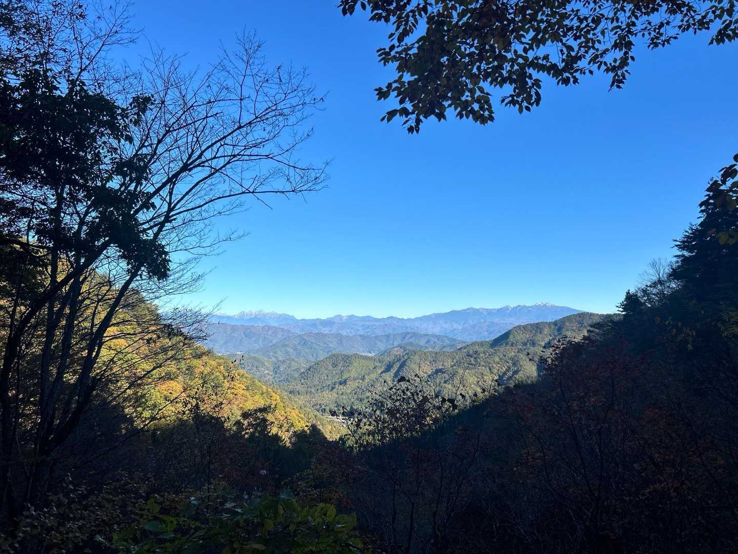 望遠鏡🔭アリの展望台😊北アルプスの眺め⛰️