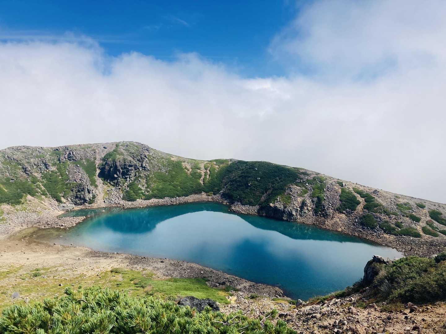 御嶽登山道入口-飛騨頂上-御嶽山-摩利支天乗越 往復コースの写真