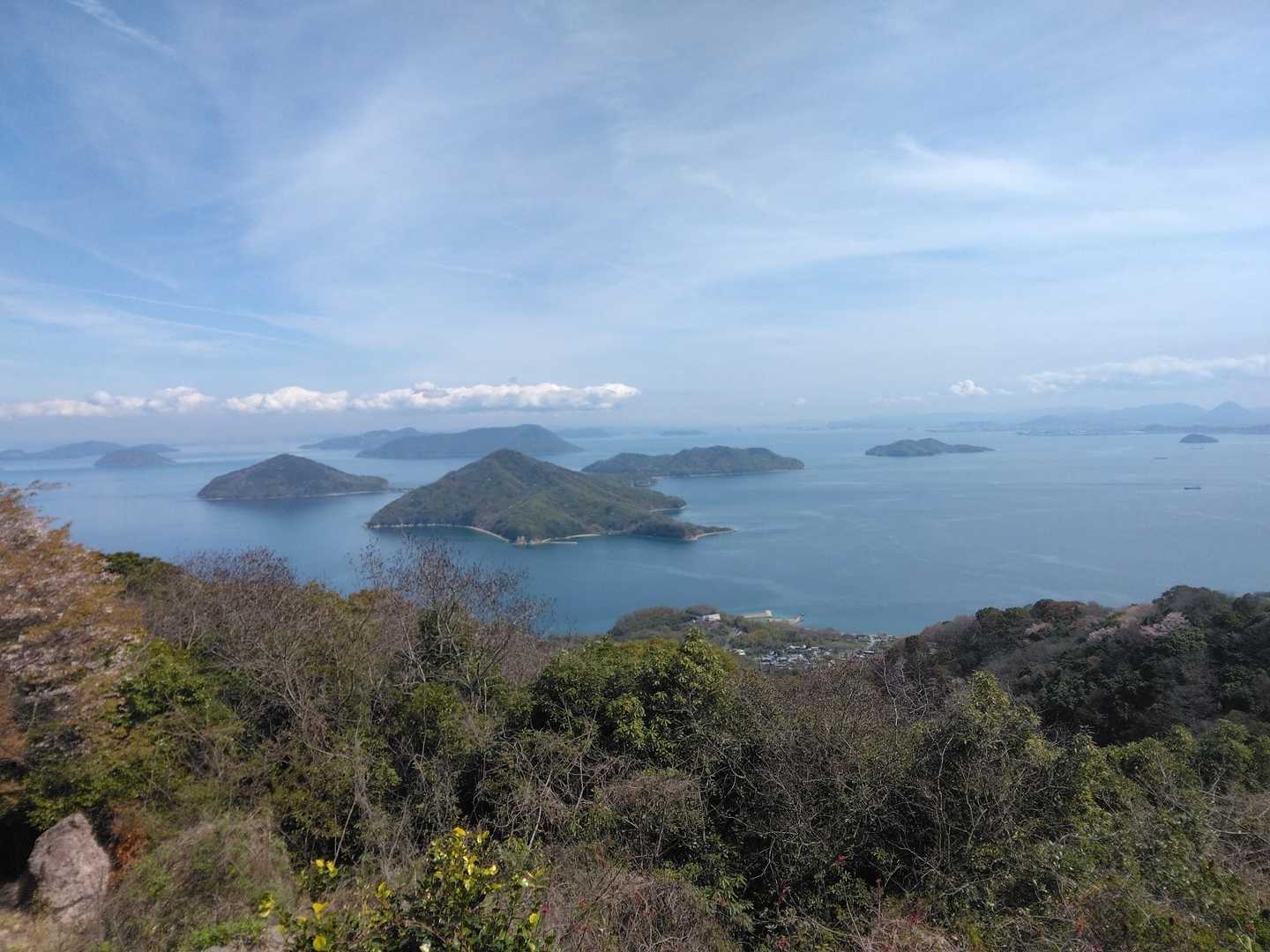 島々がよく見えます！