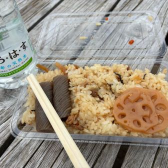 高谷池ヒュッテのお弁当🍱
黒沢池ヒュッテにて🙏