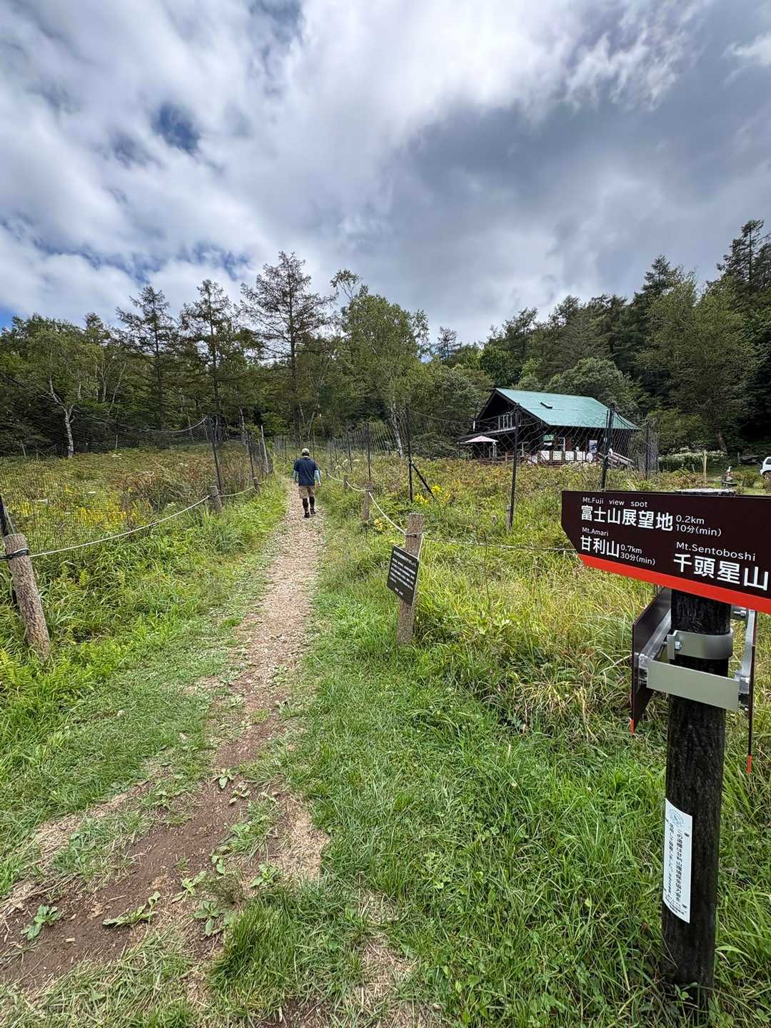 歩きやすい登山道