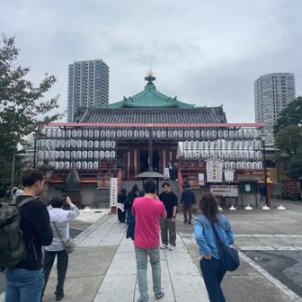 最後は、寛永寺不忍池辨天堂（漢字多い）