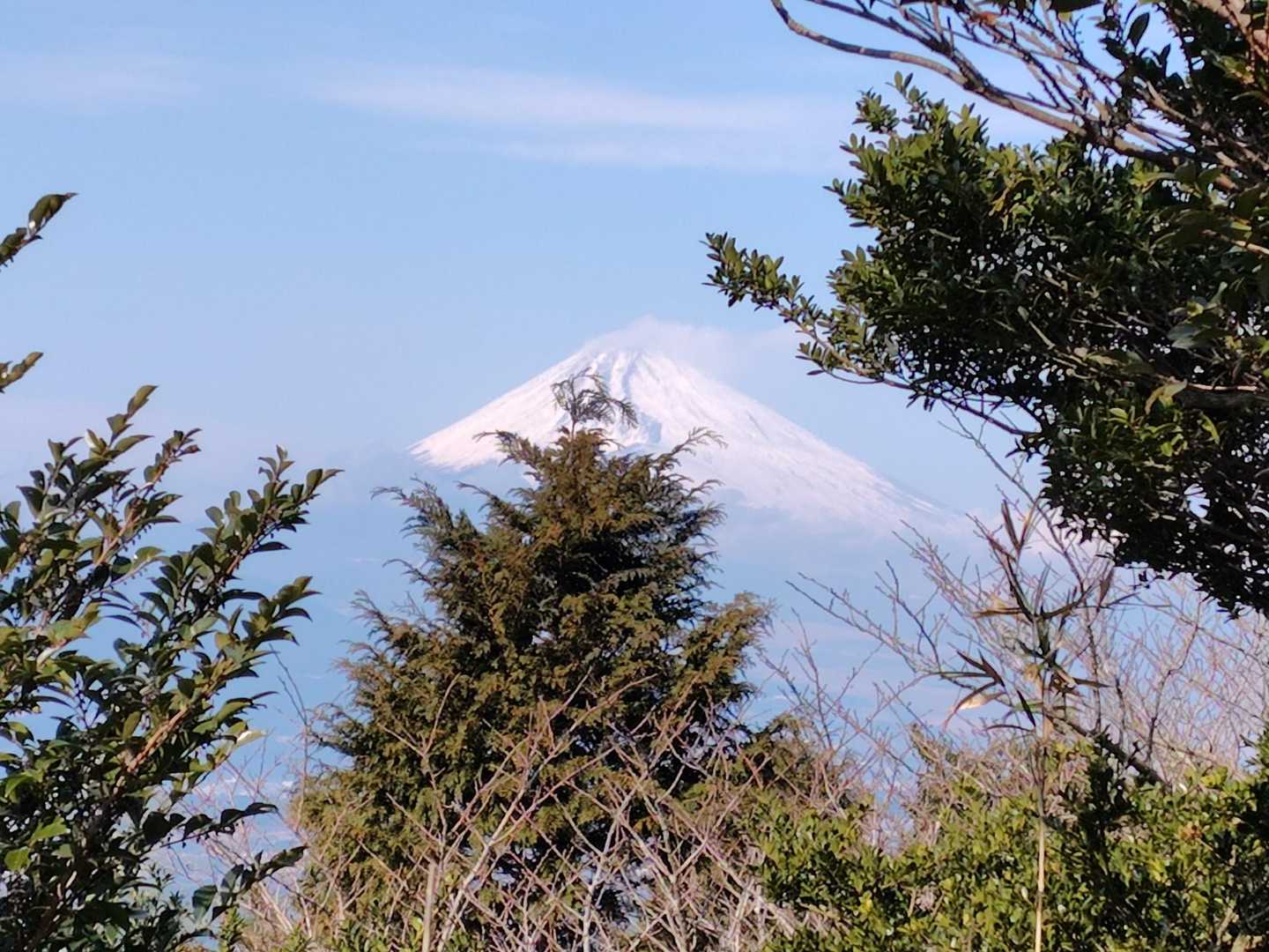 ちょこっと富士山見れた