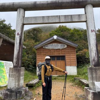 ご夫妻で登りに来た方に撮影して頂きました