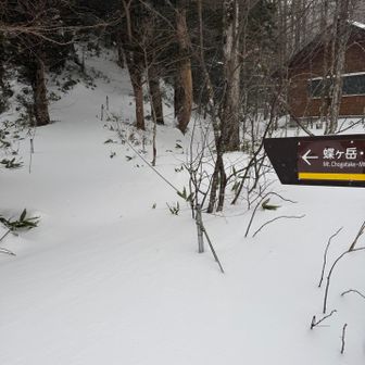 長塀尾根への登山口