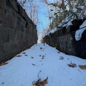 要塞の中を通ります！