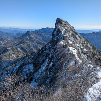 天狗岳です。岩稜帯は危ないので行きません。