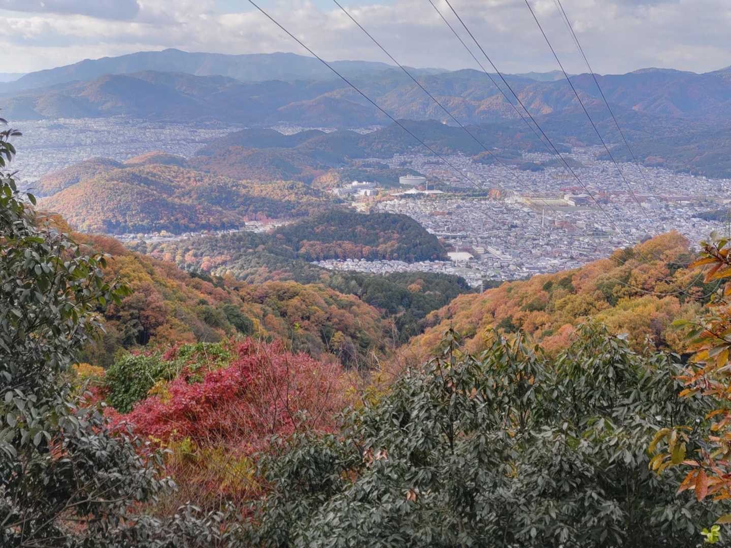 修学院駅-比叡山登山口-修学院山-ケーブル比叡駅 往復コースの写真