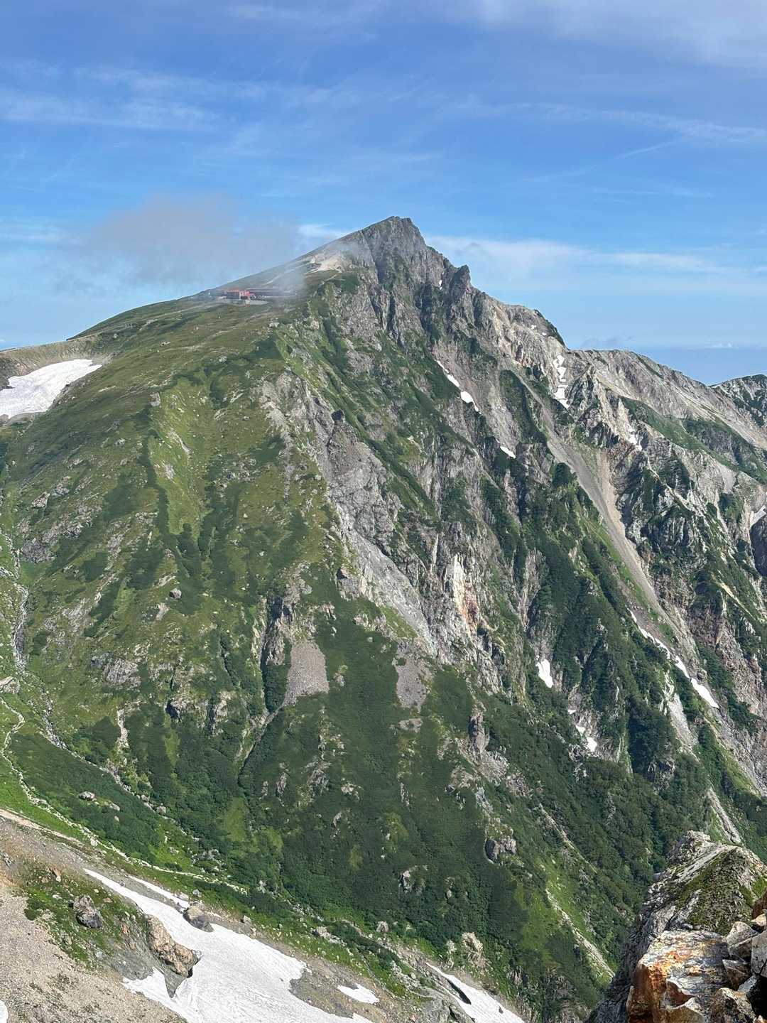 白馬岳アップ