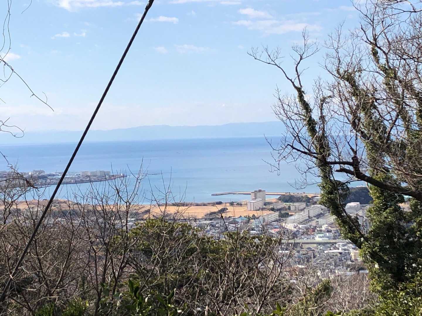 京急長沢駅-三浦富士登山口-富士山-砲台山-武山-武山登山 縦走コースの写真