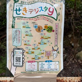 関の山に登ってコンプリートしましょう♪