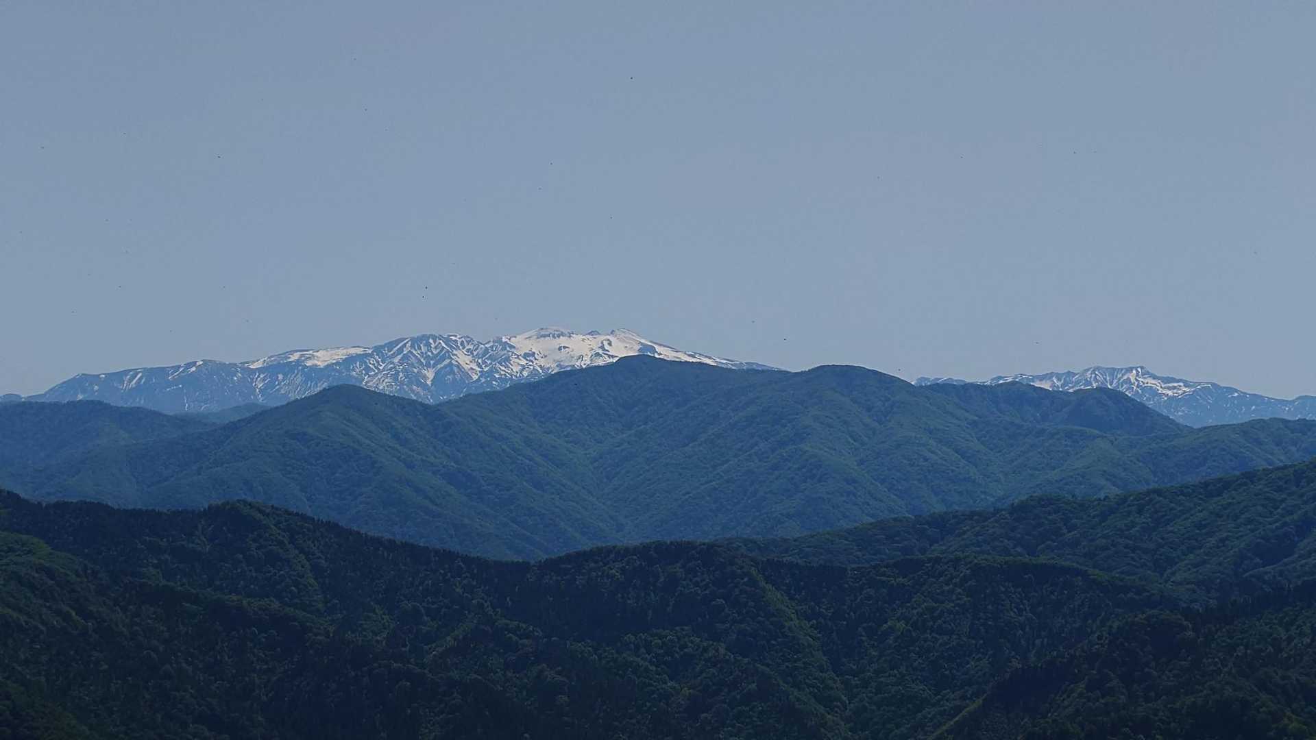 そして所々で白山🏔️も見ることが出来る
(綺麗‼️)