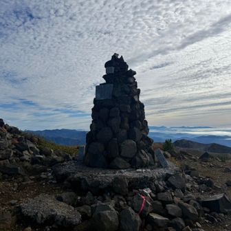 日本百名山　草津白根山(標柱なし)