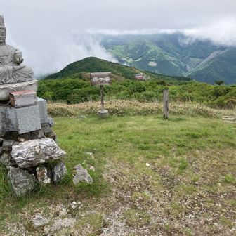 ひさびさの山頂、虚空蔵菩薩さま